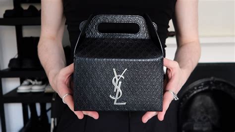 ysl red box|saint laurent take away box.